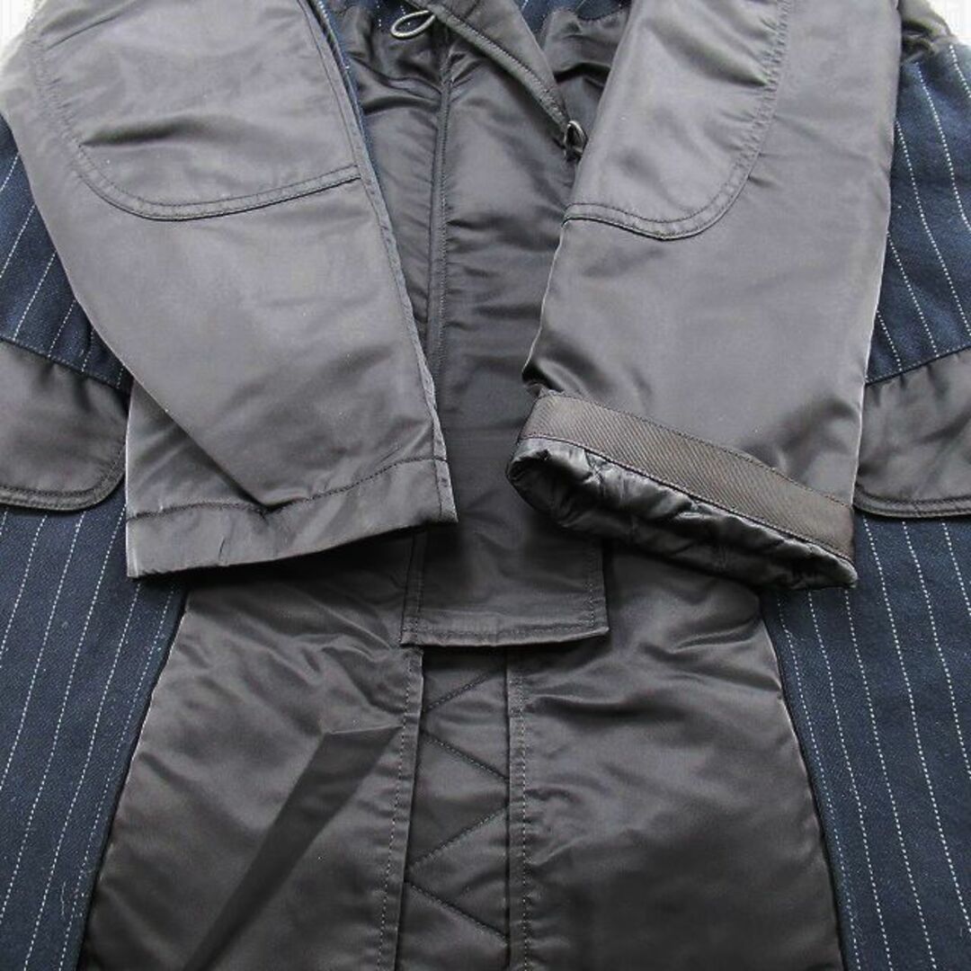 sacai(サカイ)の18aw サカイ sacai コントラスト パネル コート ジャケット ◎ME3 レディースのジャケット/アウター(その他)の商品写真