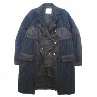 サカイ(sacai)の18aw サカイ sacai コントラスト パネル コート ジャケット ◎ME3(その他)