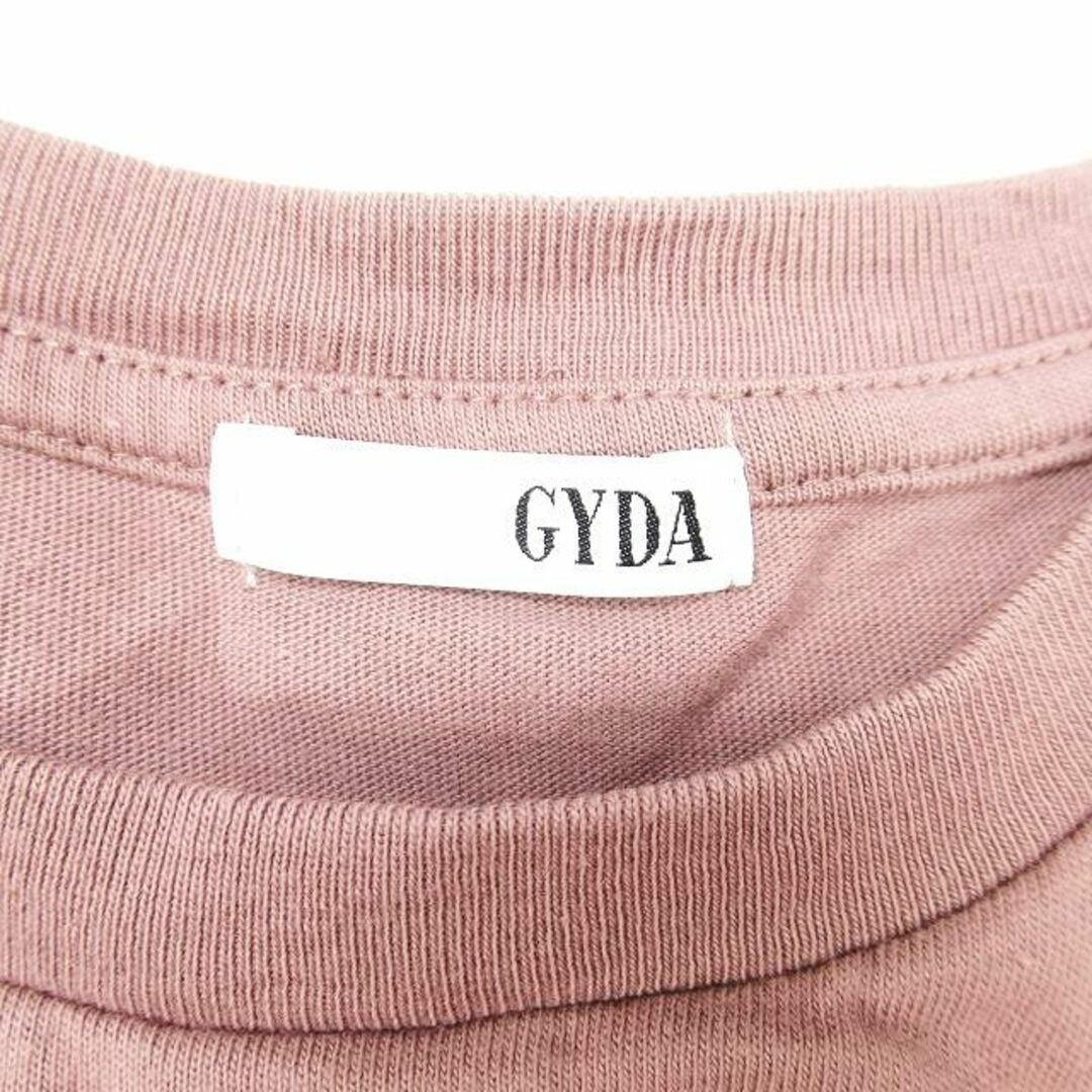 GYDA(ジェイダ)のジェイダ GYDA ショート丈 ロンT クロップド丈 Tシャツ F BLM11 レディースのトップス(Tシャツ(長袖/七分))の商品写真