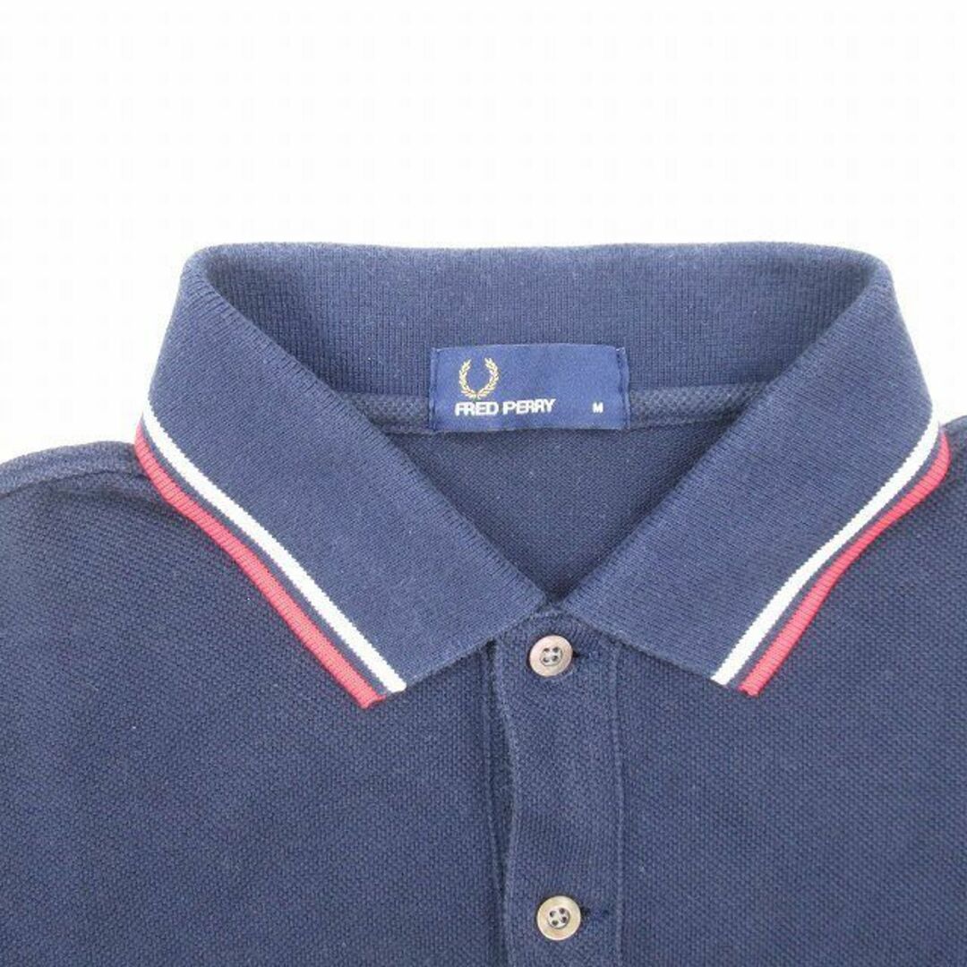 FRED PERRY(フレッドペリー)のフレッドペリー FRED PERRY TWIN TIPPED 鹿の子 ポロシャツ メンズのトップス(ポロシャツ)の商品写真