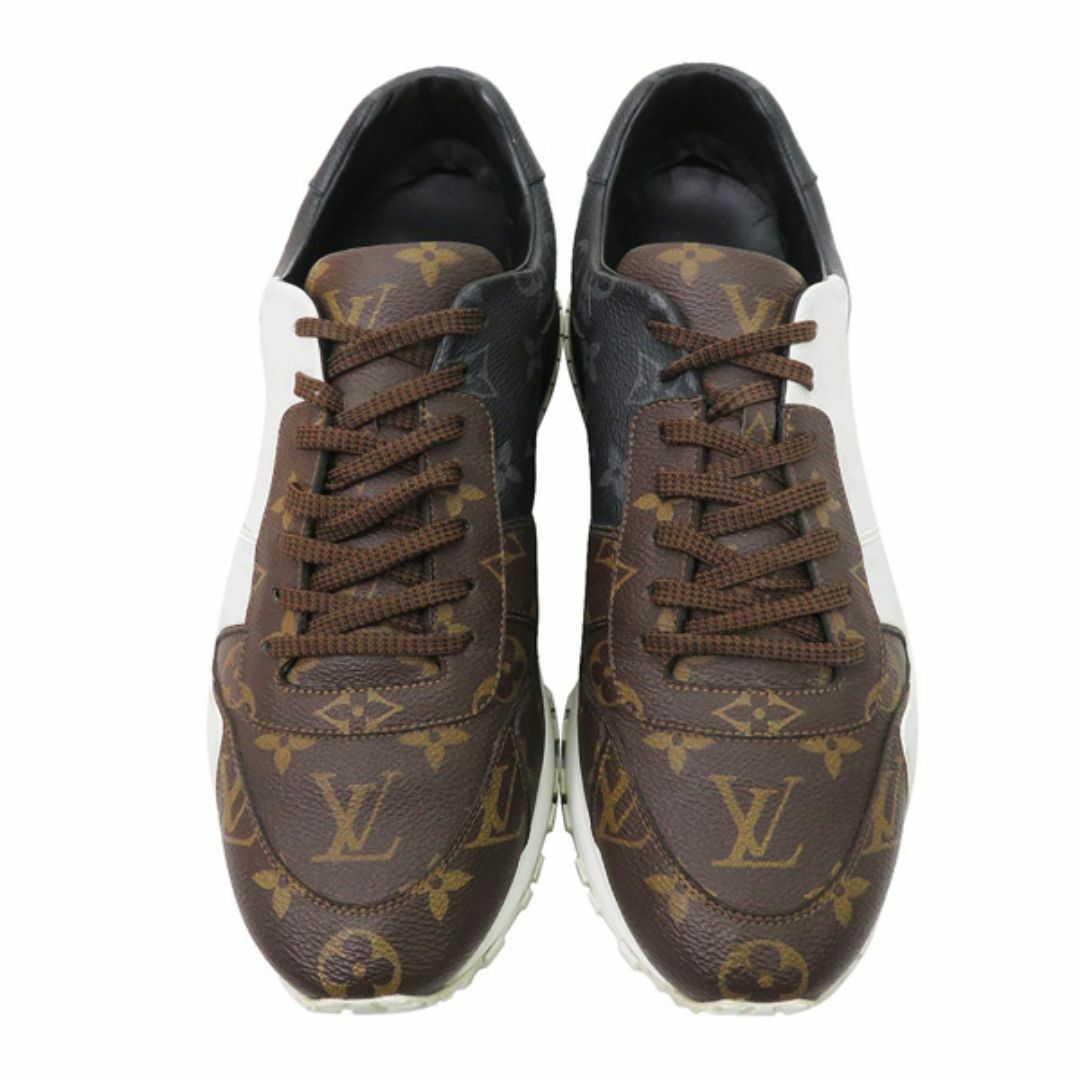 LOUIS VUITTON(ルイヴィトン)の良品 ルイヴィトン LV ランアウェイ ライン モノグラム キャンバス 3カラー レースアップ スニーカー シューズ 46367 メンズの靴/シューズ(スニーカー)の商品写真