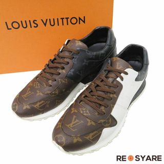 ルイヴィトン(LOUIS VUITTON)の良品 ルイヴィトン LV ランアウェイ ライン モノグラム キャンバス 3カラー レースアップ スニーカー シューズ 46367(スニーカー)