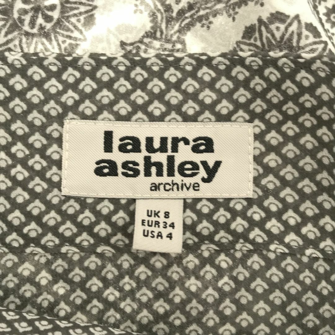 LAURA ASHLEY(ローラアシュレイ)のLaura Ashley ローラアシュレイ ひざ丈ワンピース ワンピース 半袖 レディースのワンピース(ひざ丈ワンピース)の商品写真