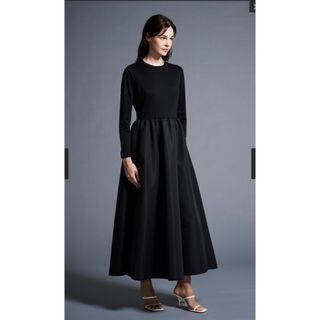 marinaさま専用出品　BALLERINA T-DRESS アミカキッズ完売黒(ロングワンピース/マキシワンピース)