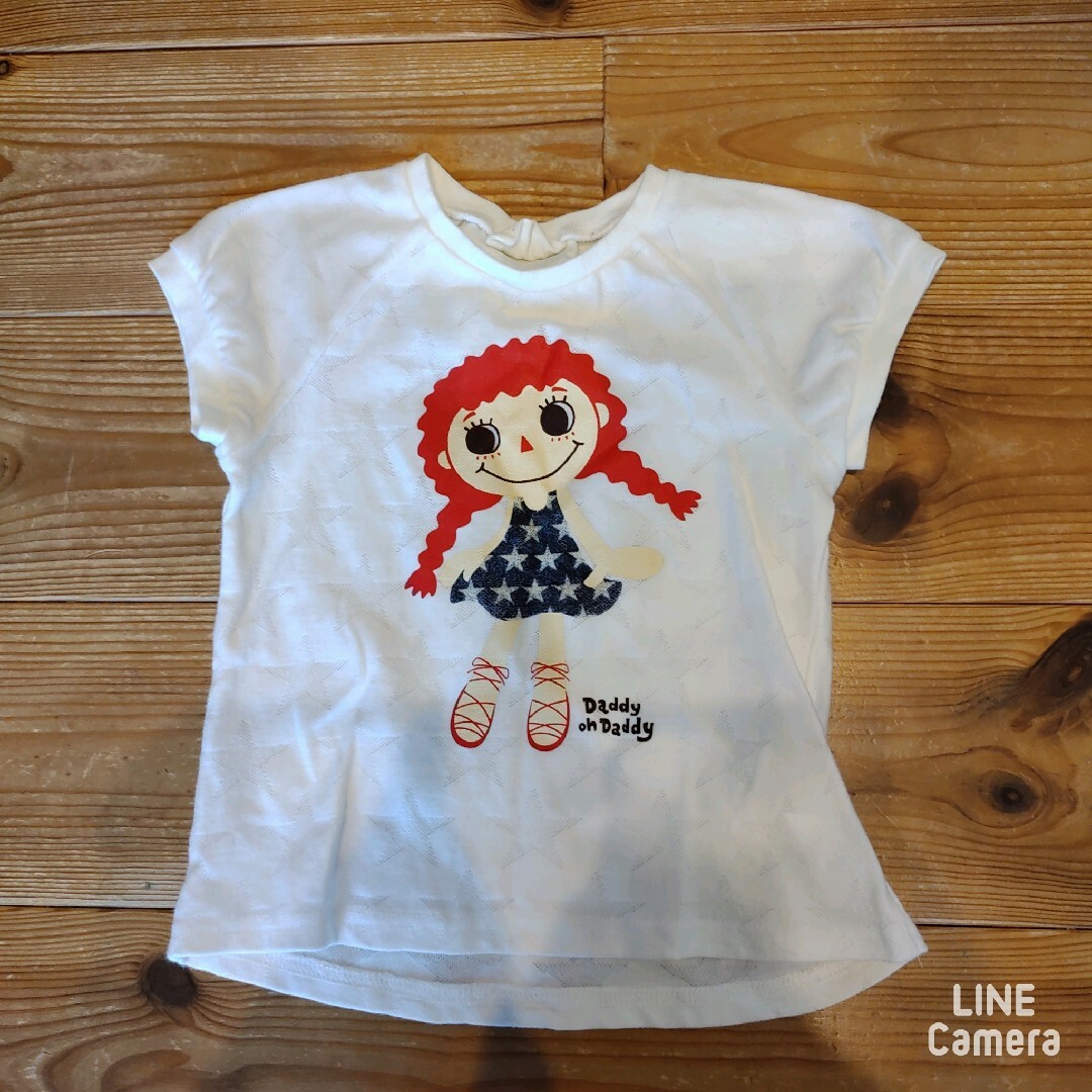 daddy oh daddy(ダディオーダディー)のdaddy oh daddy★Tシャツ＆ショートパンツ キッズ/ベビー/マタニティのキッズ服女の子用(90cm~)(Tシャツ/カットソー)の商品写真