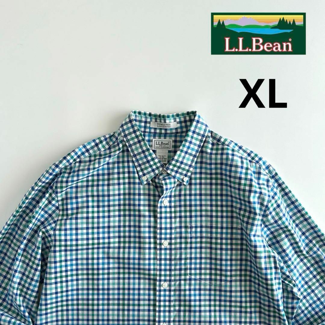 L.L.Bean(エルエルビーン)のL.L.Bean BDシャツ 長袖シャツ XL ギンガムチェック BDシャツ メンズのトップス(シャツ)の商品写真