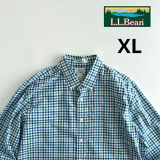 L.L.Bean BDシャツ 長袖シャツ XL ギンガムチェック BDシャツ