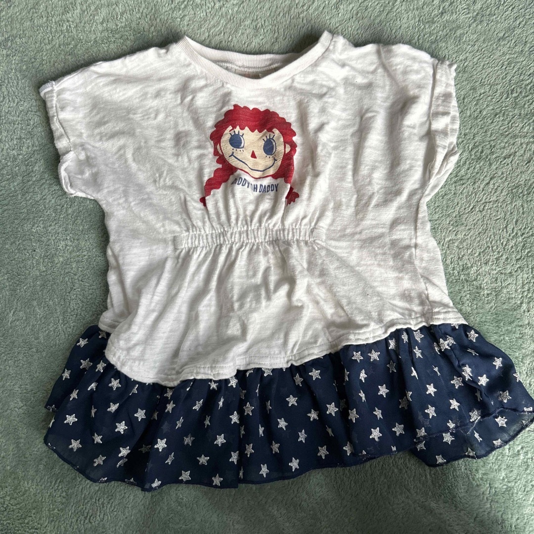 daddy oh daddy(ダディオーダディー)のキッズ　半袖 キッズ/ベビー/マタニティのキッズ服女の子用(90cm~)(Tシャツ/カットソー)の商品写真