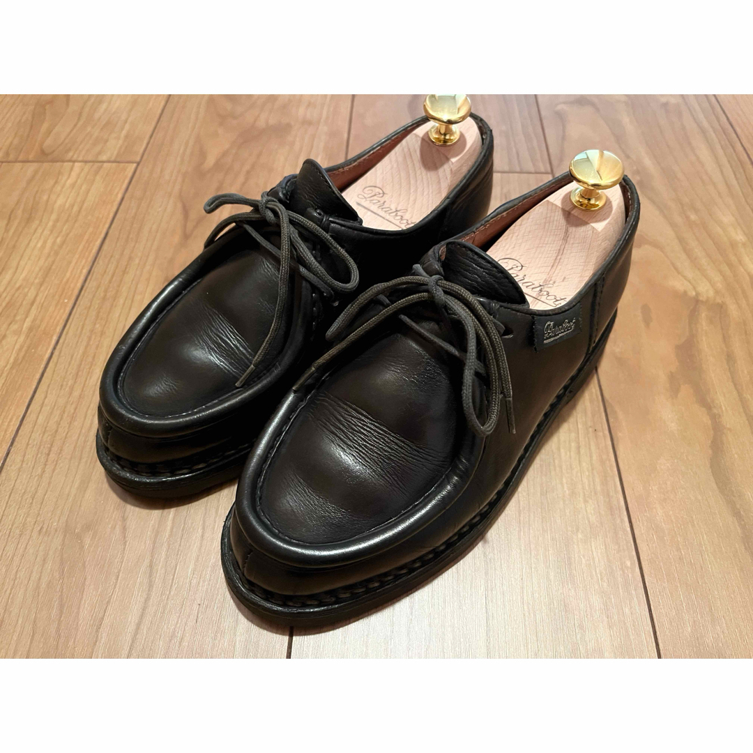 Paraboot(パラブーツ)のヴィンテージデカタグ☆PARABOOT MICHAEL ミカエル 2ハーフ レディースの靴/シューズ(ローファー/革靴)の商品写真