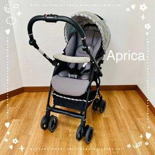 アップリカ(Aprica)の希少品　Aprica アップリカ　ラクーナエアー　コンパクト　グレー(ベビーカー/バギー)