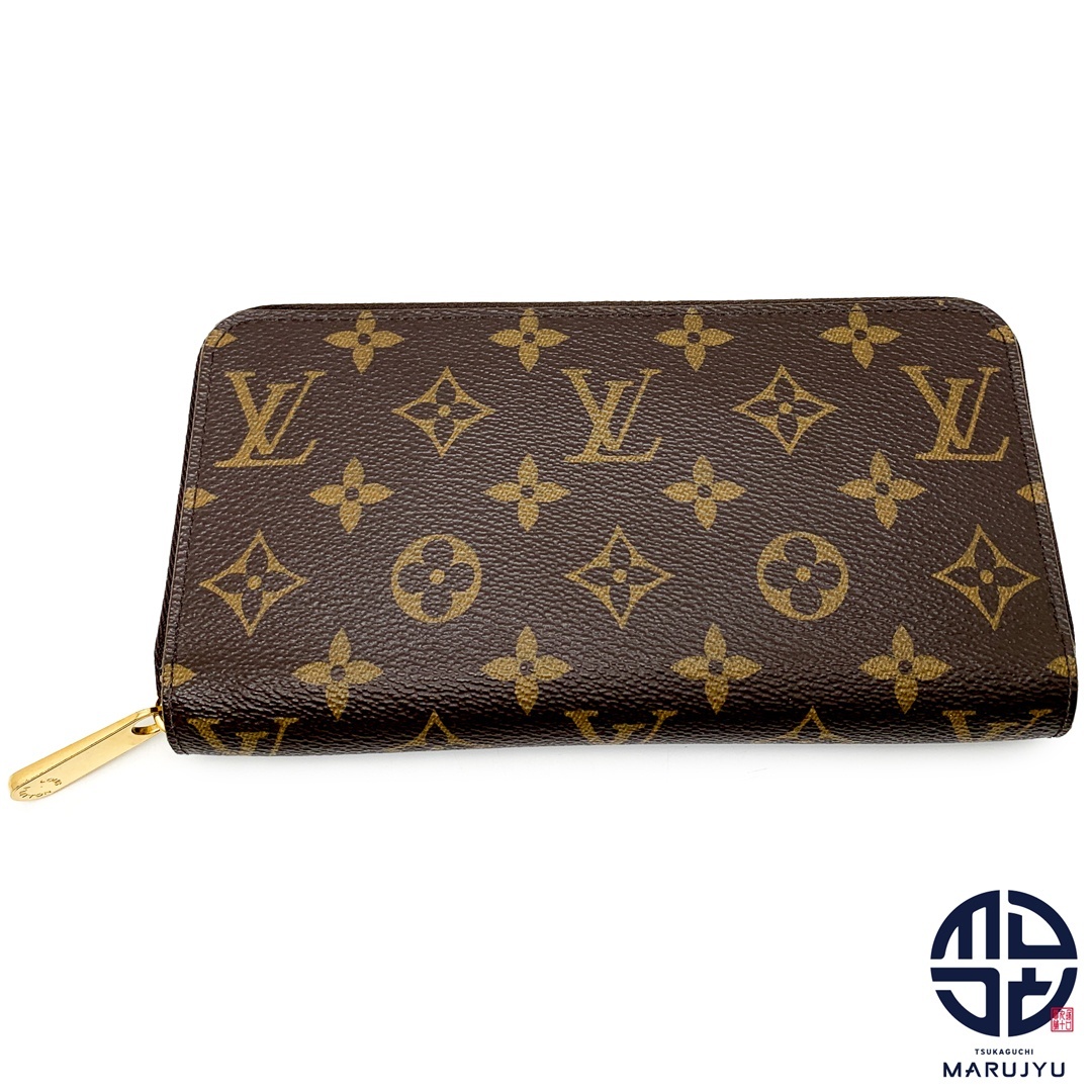 LOUIS VUITTON(ルイヴィトン)のLOUIS VUITTON ルイヴィトン モノグラム ジッピー･ウォレット ローズ・バレリーヌ M41894 長財布 サイフ ブランド レディースのファッション小物(財布)の商品写真