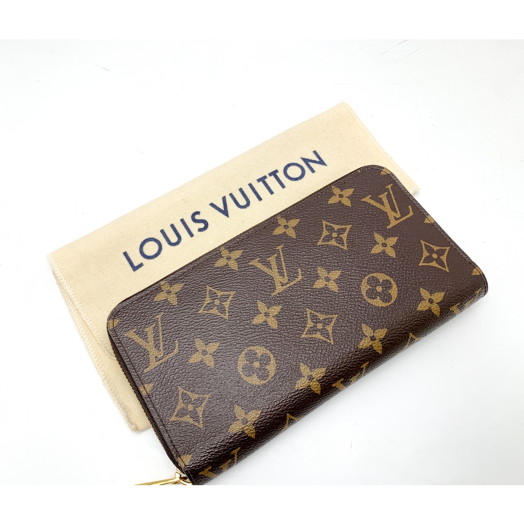 LOUIS VUITTON(ルイヴィトン)のLOUIS VUITTON ルイヴィトン モノグラム ジッピー･ウォレット ローズ・バレリーヌ M41894 長財布 サイフ ブランド レディースのファッション小物(財布)の商品写真