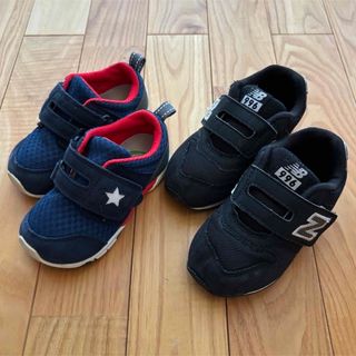 ニューバランス(New Balance)のスニーカー　２足セット　14センチ　男の子(スニーカー)