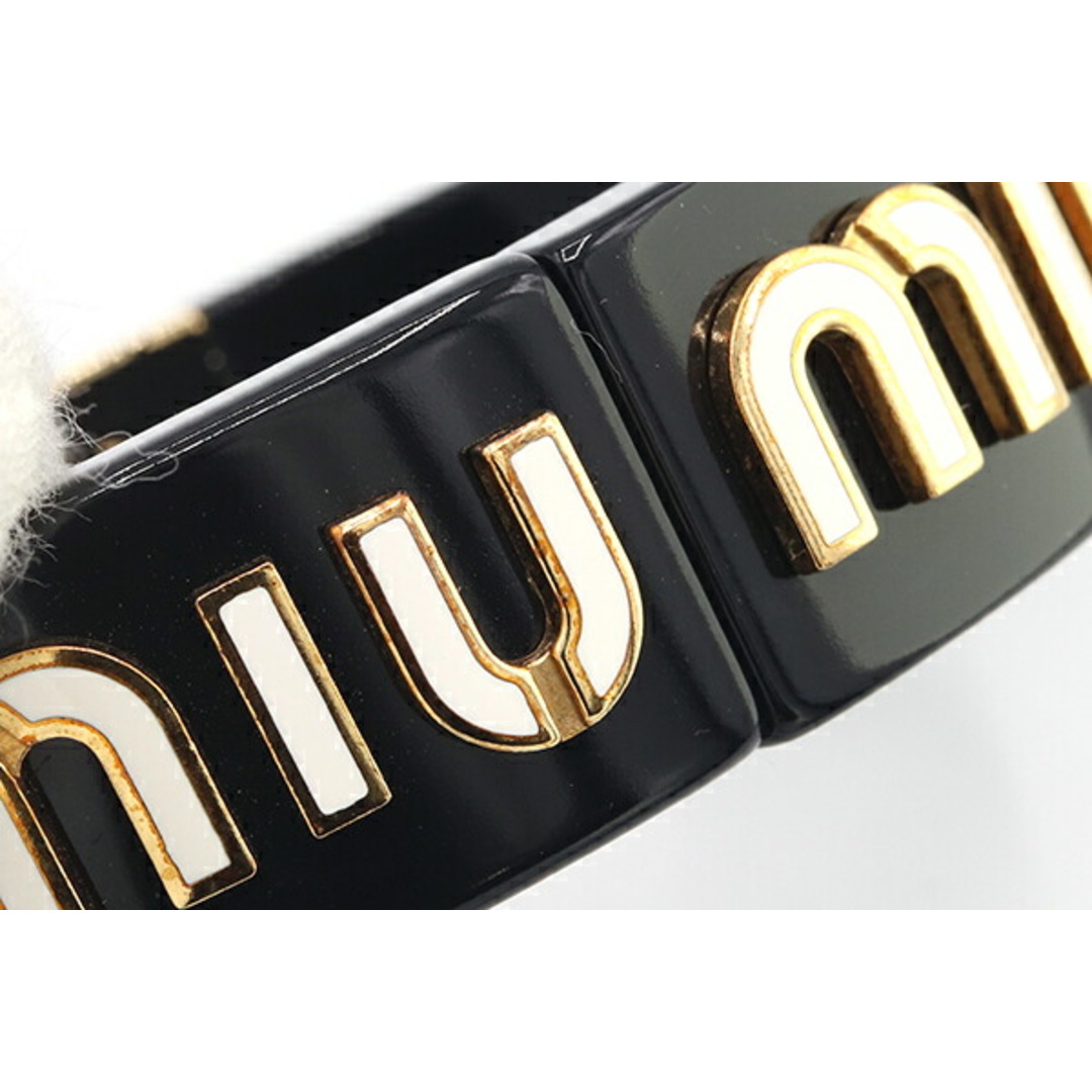 miumiu(ミュウミュウ)の ミュウミュウ バングル ブレスレット 5IB448 中古 メンズのアクセサリー(ブレスレット)の商品写真