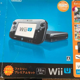 ウィーユー(Wii U)のWii U すぐに遊べるファミリープレミアムセット（クロ）（「Wii Party(家庭用ゲーム機本体)