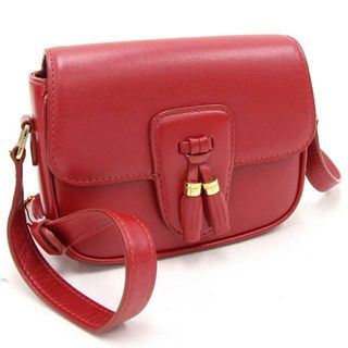 セリーヌ(celine)の セリーヌ ショルダーバッグ タッセルズ ミニ レッド(ショルダーバッグ)