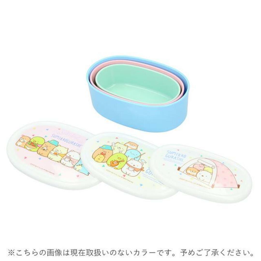 キャラクター ランチ容器 ３Ｐセット SRS3SAG インテリア/住まい/日用品のキッチン/食器(弁当用品)の商品写真