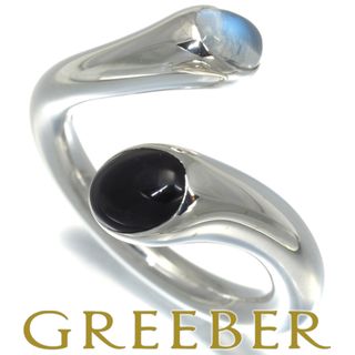 ジョージジェンセン(Georg Jensen)のジョージジェンセン リング ムーンストーン オニキス カーニバル 263 10.5号 シルバー925 (リング(指輪))