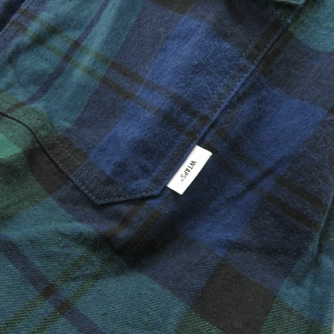 W)taps(ダブルタップス)のWTAPS 22aw DECK LS COTTON FLANNEL メンズのトップス(シャツ)の商品写真