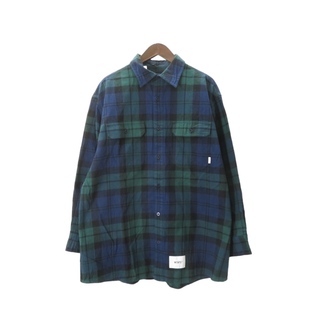 W)taps - WTAPS 22aw DECK LS COTTON FLANNEL