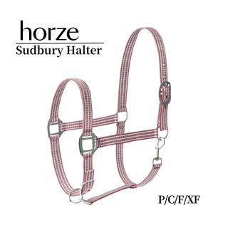 乗馬用品　無口　ホルター　馬　乗馬　馬術　馬具　レッド　赤　ピンク　XF(その他)