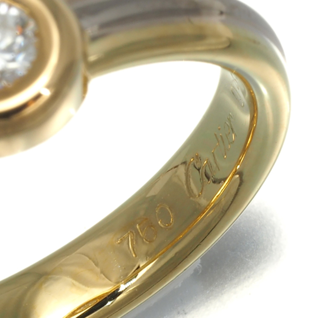 Cartier - カルティエ リング ダイヤ モノストーン スリーカラー Cartier - カルティエ リング ダイヤ モノストーン スリーカラー
