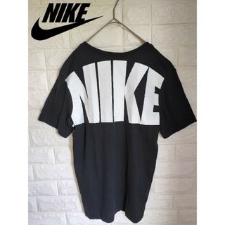 ナイキ(NIKE)のNIKE　バックロゴTシャツ　ブラック　Sサイズ(Tシャツ/カットソー(半袖/袖なし))