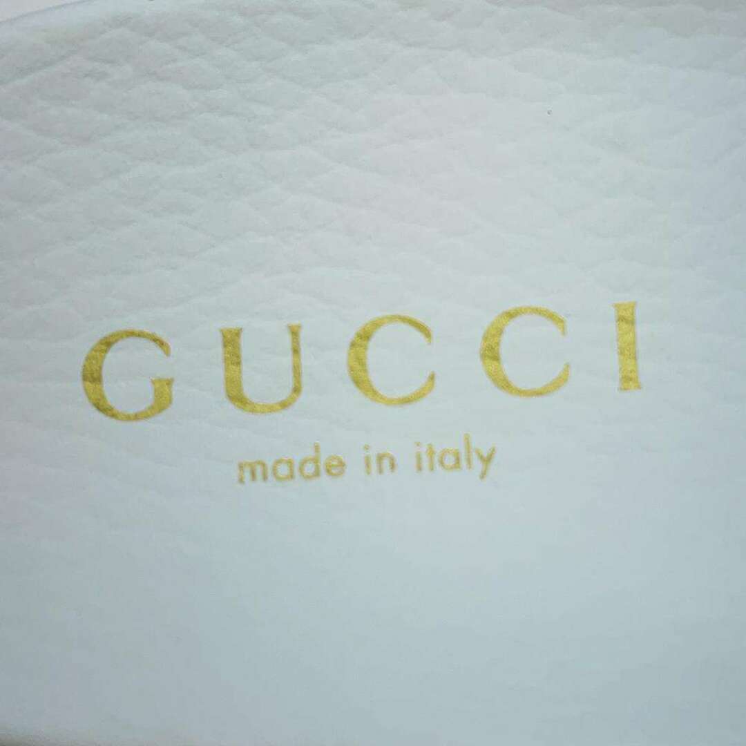 Gucci(グッチ)のグッチ サンダル パレスコラボ スライド ロゴ ラバー メンズサイズ7 723349 GUCCI Palace 靴 白 メンズの靴/シューズ(サンダル)の商品写真