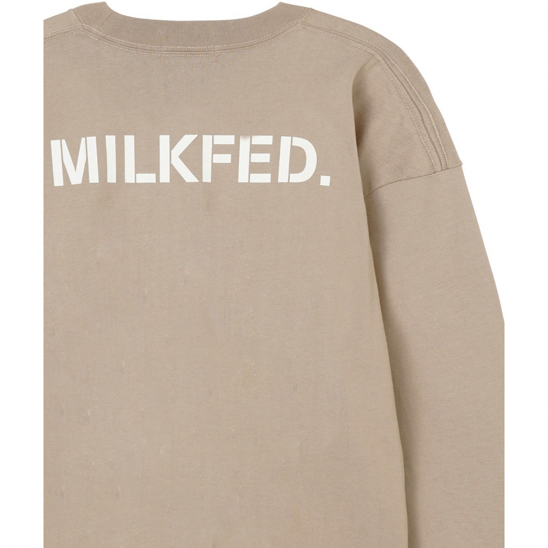 MILKFED.(ミルクフェド)の☆GWタイムセール！新品未使用お勧め☆MILK FED.長袖Tシャツ　人気商品！ レディースのトップス(Tシャツ(長袖/七分))の商品写真