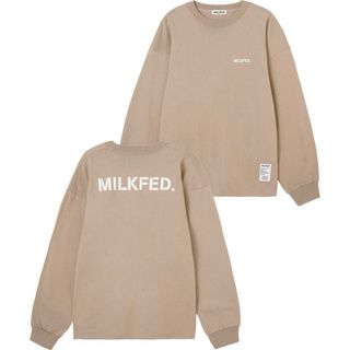 ミルクフェド(MILKFED.)の☆タイムセール！新品未使用お勧め☆MILK FED.長袖Tシャツ　人気商品！(Tシャツ(長袖/七分))