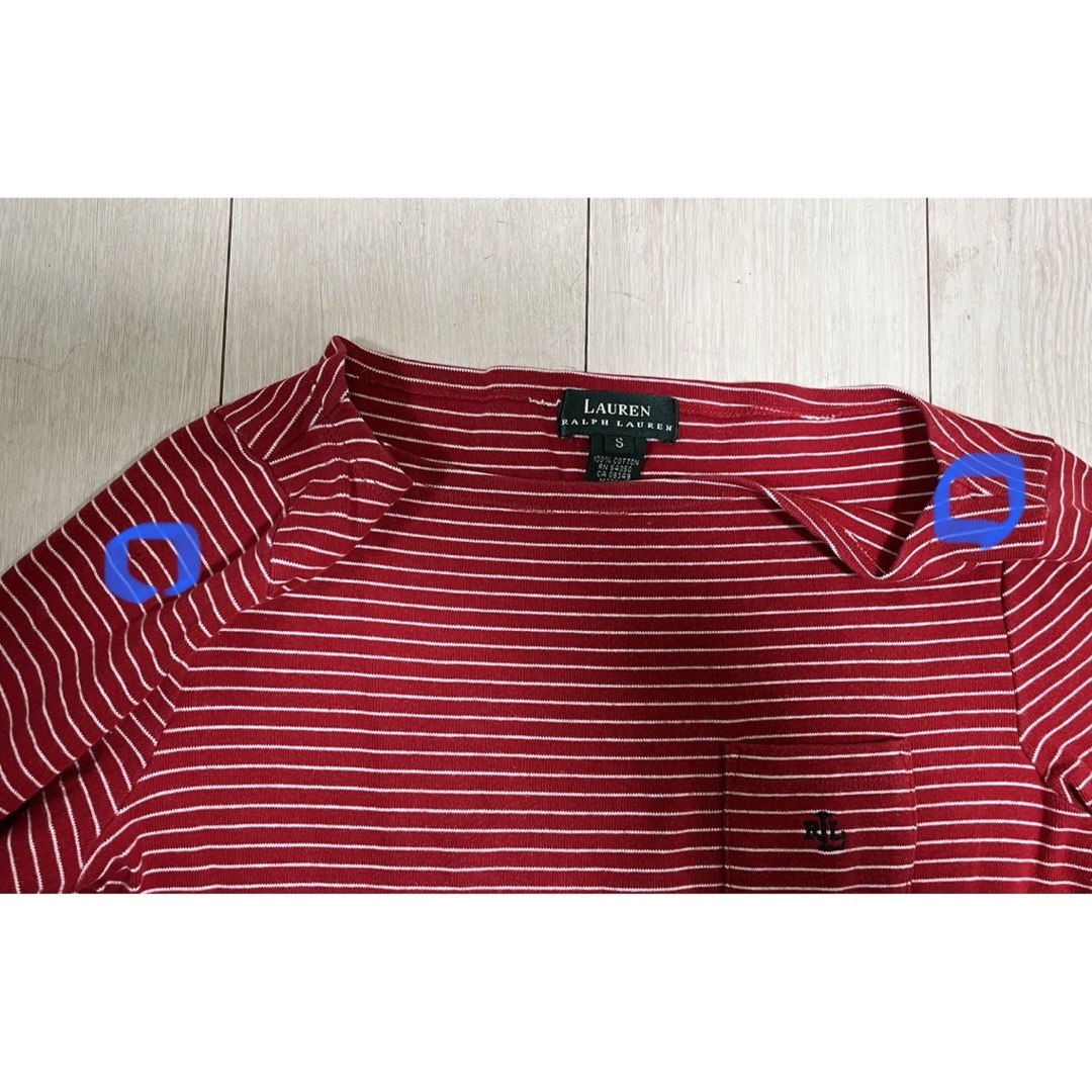 Ralph Lauren(ラルフローレン)の【ローレンラルフローレン】ボーダー Tシャツ レディースのトップス(Tシャツ(半袖/袖なし))の商品写真