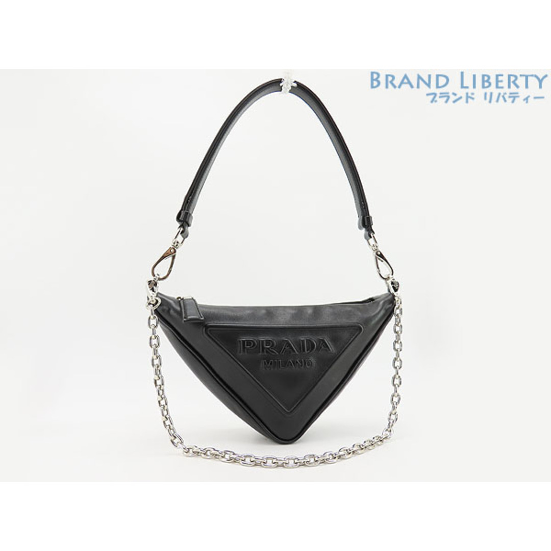 PRADA - 未使用プラダトライアングルレザーミニバッグ2WAY PRADA - 未使用プラダトライアングルレザーミニバッグ2WAY