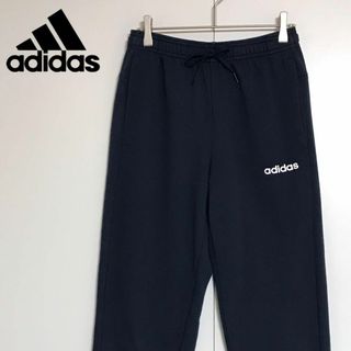 アディダス(adidas)の【美品】アディダス　ロゴ入りスウェットパンツ　ネイビー　K710(デニム/ジーンズ)