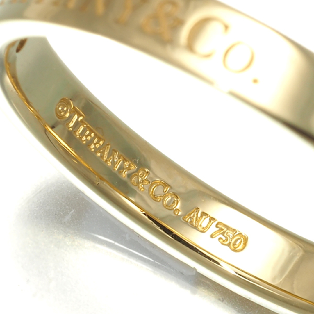 Tiffany & Co.(ティファニー)のティファニー リング ダイヤ バンド 3mm 3P 18号 K18YG  レディースのアクセサリー(リング(指輪))の商品写真