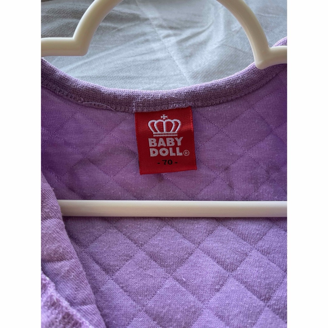 BABYDOLL(ベビードール)のBABYDOLL ロンパース 70cm キッズ/ベビー/マタニティのベビー服(~85cm)(カバーオール)の商品写真