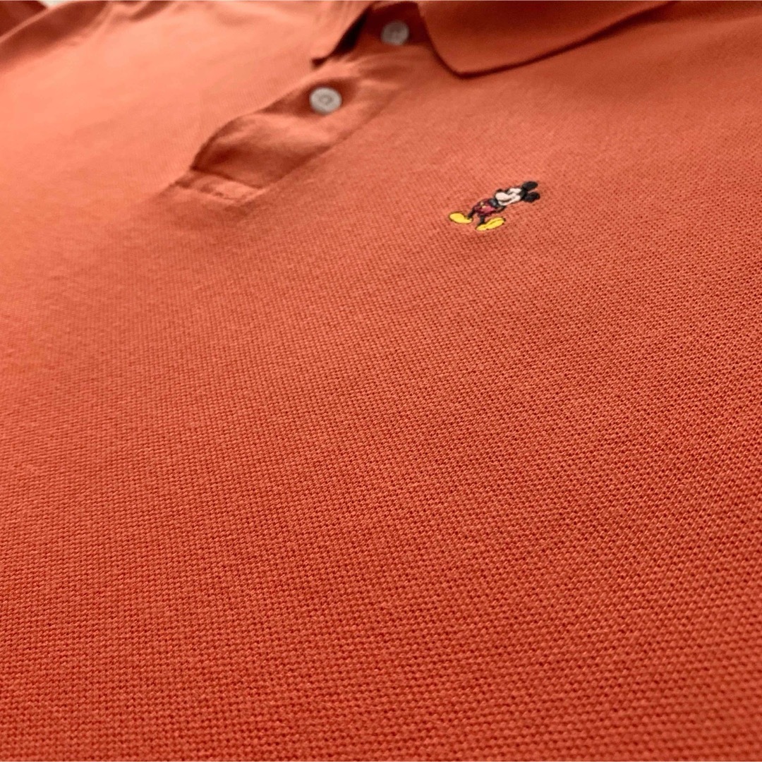 Disney(ディズニー)の古着 “Disney” Polo Shirt / ミッキー ワンポイント刺繍 メンズのトップス(ポロシャツ)の商品写真