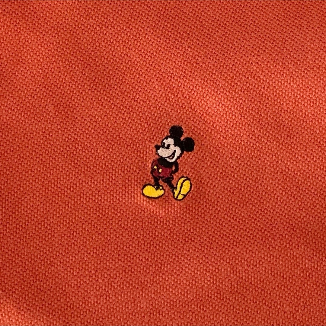 Disney(ディズニー)の古着 “Disney” Polo Shirt / ミッキー ワンポイント刺繍 メンズのトップス(ポロシャツ)の商品写真