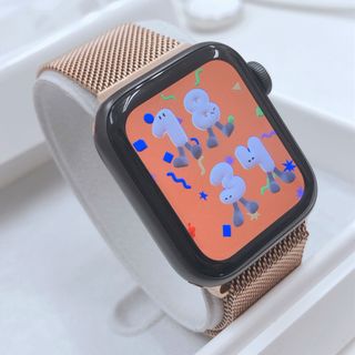 アップルウォッチ(Apple Watch)のapple watch SE 黒 アップルウォッチ 40mm 本体(その他)