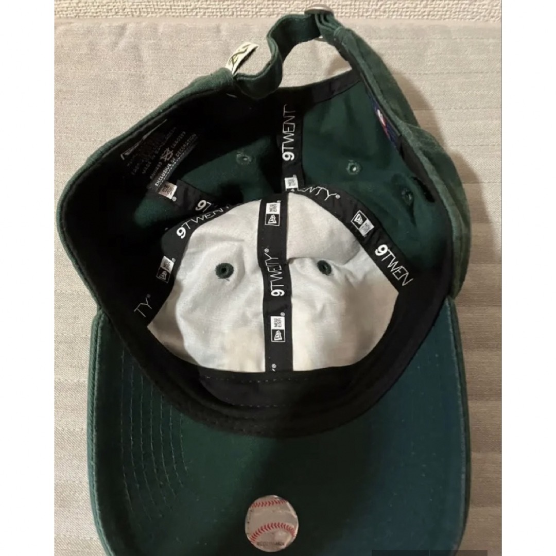 NEW ERA(ニューエラー)のAs ロゴ ベースボールキャップ グリーン メンズの帽子(キャップ)の商品写真