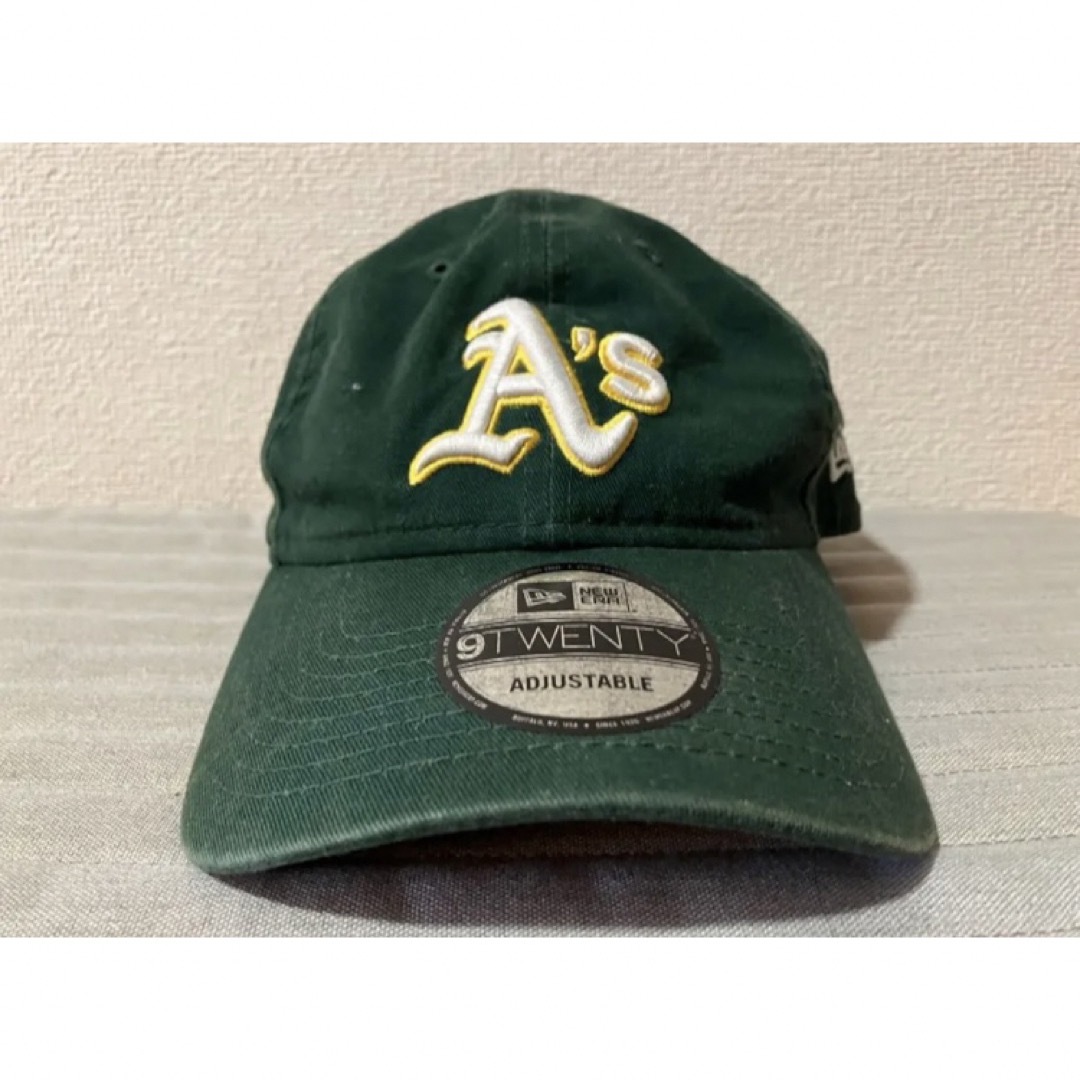 NEW ERA(ニューエラー)のAs ロゴ ベースボールキャップ グリーン メンズの帽子(キャップ)の商品写真