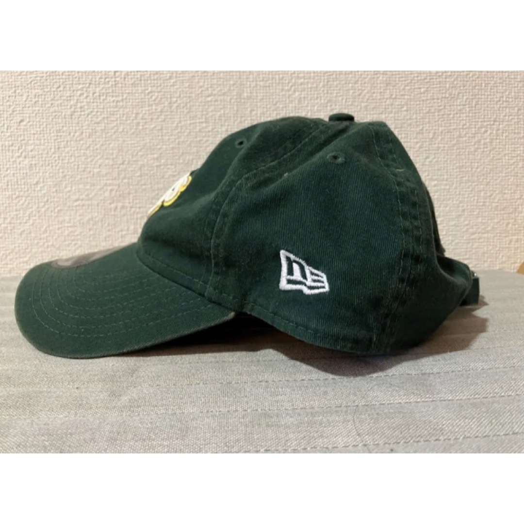 NEW ERA(ニューエラー)のAs ロゴ ベースボールキャップ グリーン メンズの帽子(キャップ)の商品写真