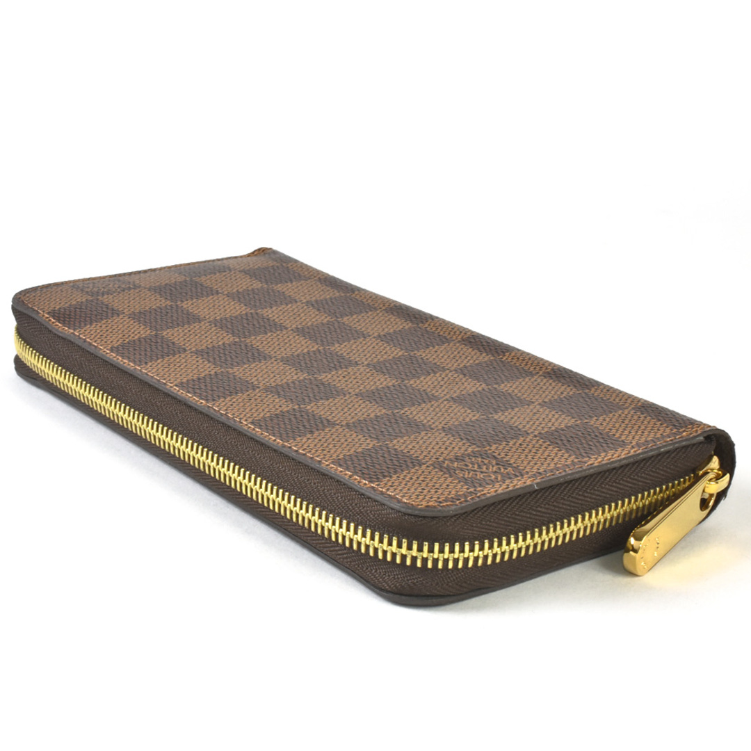 LOUIS VUITTON(ルイヴィトン)のルイヴィトン LOUIS VUITTON ジッピー ウォレット ラウンドファスナー ダミエ エベヌ N41661 ブラウン GI4159 レディース【中古】 レディースのファッション小物(財布)の商品写真