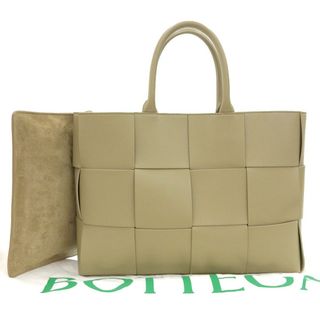 ボッテガヴェネタ(Bottega Veneta)の【本物保証】 布袋付 超美品 ボッテガヴェネタ BOTTEGA VENETA マキシイントレチャート ミディアムアルコ トート ハンドバッグ レザー(トートバッグ)