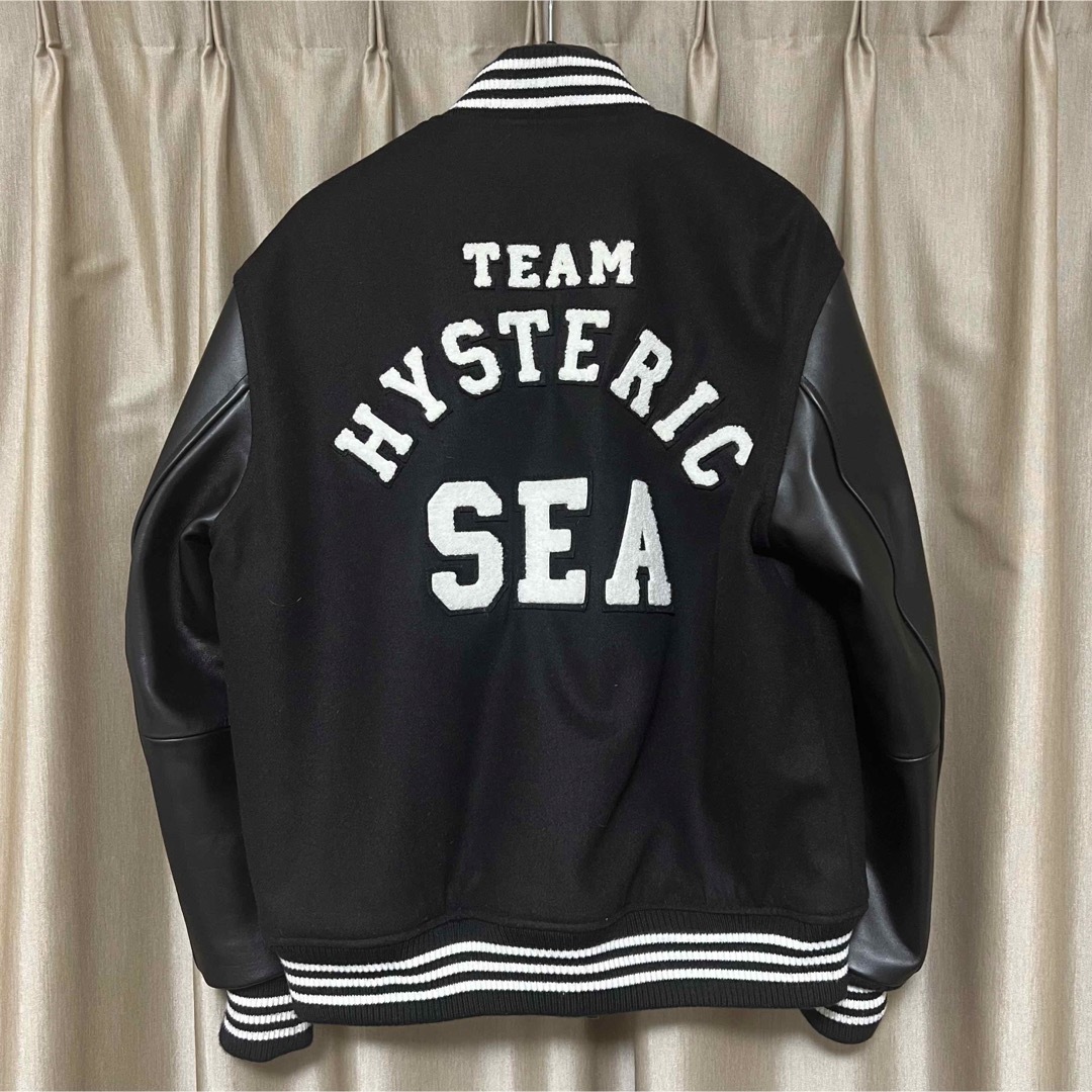 WIND AND SEA(ウィンダンシー)のHYSTERIC GLAMOUR WIND AND SEA スタジャン メンズのジャケット/アウター(スタジャン)の商品写真