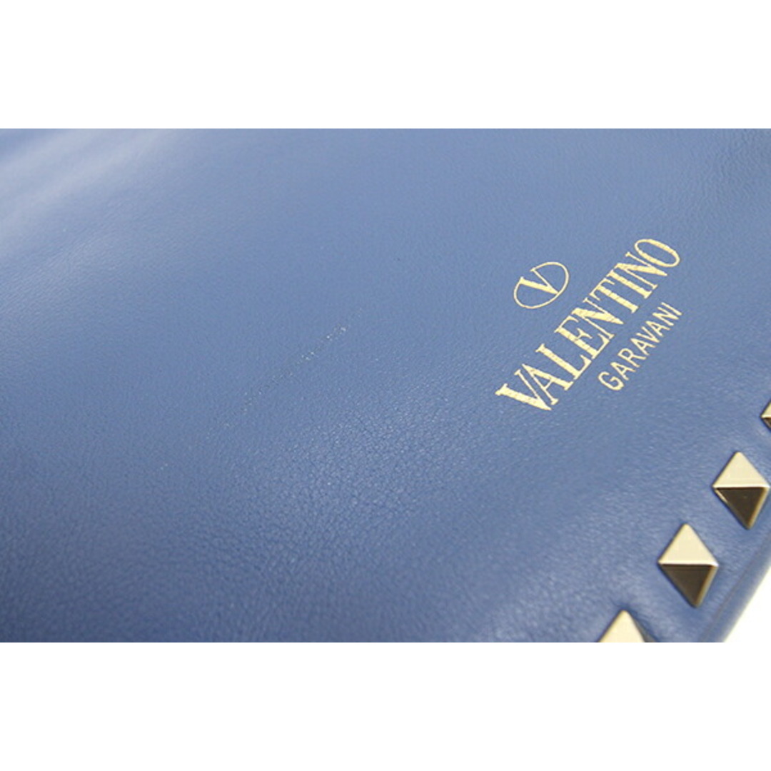 valentino garavani(ヴァレンティノガラヴァーニ)の ヴァレンティノガラヴァーニ 2WAYハンドバッグ ブルー レディースのバッグ(ショルダーバッグ)の商品写真