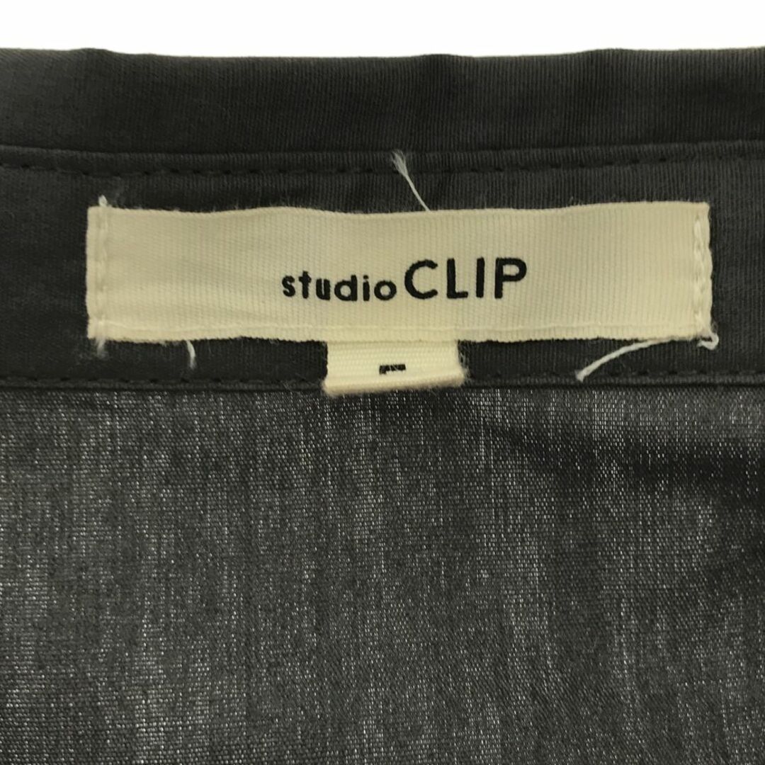 STUDIO CLIP(スタディオクリップ)のスタジオクリップ 7分袖 シャツワンピース F グレー studio CLIP レディース 古着 【240327】 レディースのワンピース(その他)の商品写真