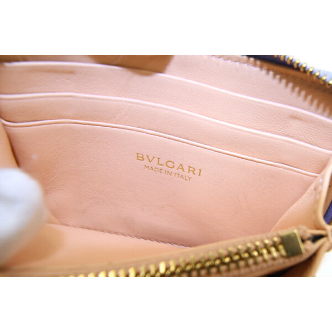 BVLGARI(ブルガリ)の ブルガリ ラウンドファスナー財布 ブルガリブルガリ 中古 レディースのファッション小物(財布)の商品写真