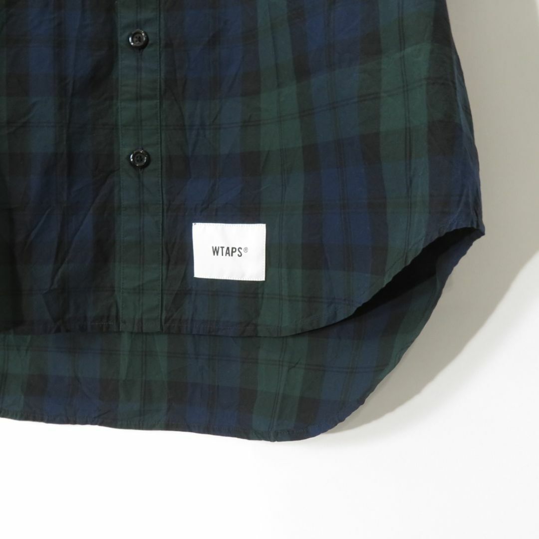 W)taps(ダブルタップス)のWTAPS WCPO SS COTTON. BROADCLOTH. TEXTILE GREEN メンズのトップス(シャツ)の商品写真