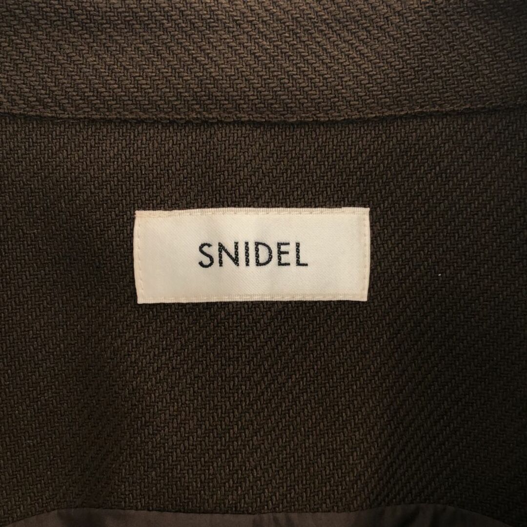 SNIDEL(スナイデル)のスナイデル ノースリーブ ジレ ワンピース 1 ブラウン snidel レディース 古着 【240327】 レディースのワンピース(その他)の商品写真