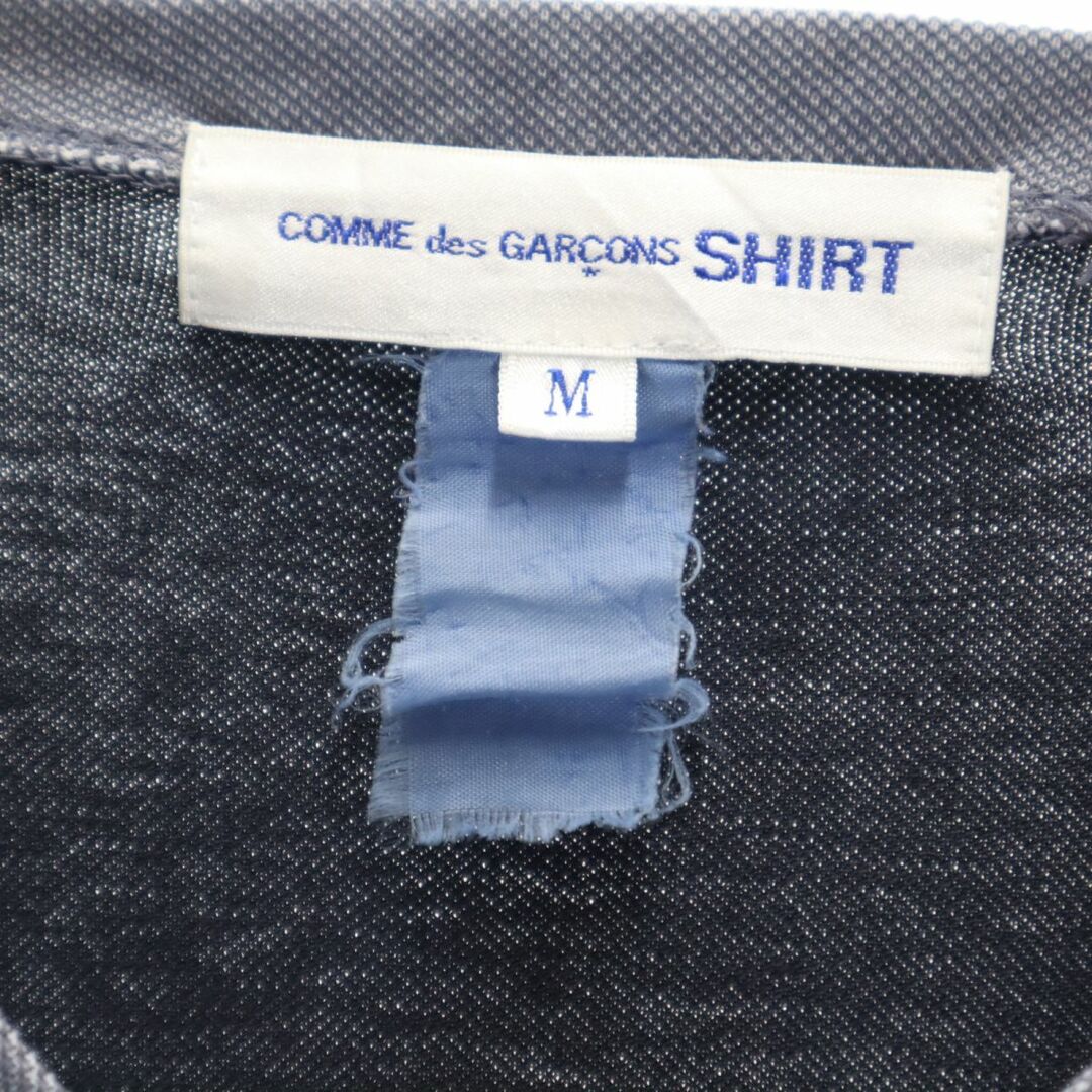 COMME des GARCONS(コムデギャルソン)のコムデギャルソン 日本製 半袖 Vネック Tシャツ M グレー COMME des GARCONS SHIRT メンズ 古着 【240327】 メール便可 メンズのトップス(Tシャツ/カットソー(半袖/袖なし))の商品写真